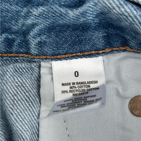 Aeropostale Vintage High Rise Shorty Shorts  Cherry And Daisy Print Women Sz 0 - Picture 4 of 7